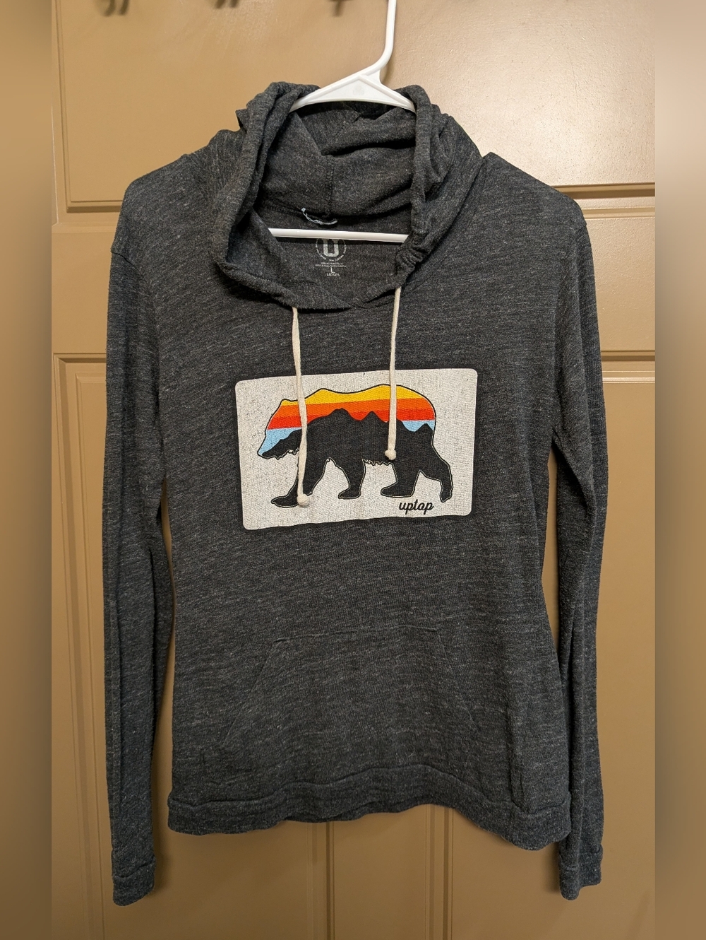 Uptop Hooded Long Sleeve Top